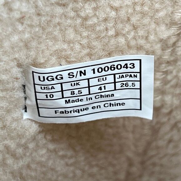 UGG Dahlen Stout Boots Women's Size 10 Tall Leather Fully Insulated Riding Boots - Picture 13 of 16